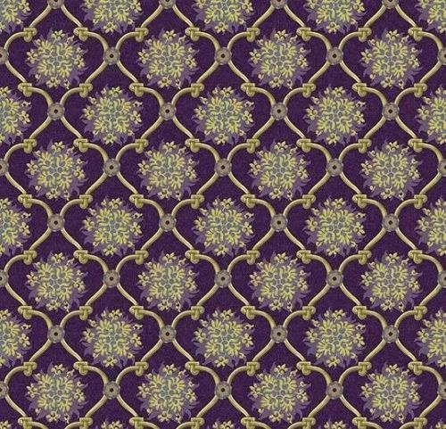 Forbo  Flotex Hospitality & Leisure - Floral 253103 - Chambord Prune