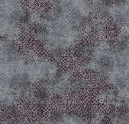 Forbo  Flotex Hospitality & Leisure - Geometric/ Graphic 230005 - Heritage Faded  Grenat
