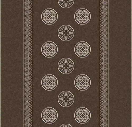 Forbo  Flotex Hospitality & Leisure - Geometric/ Graphic 251304 - Chantilly Border Coco