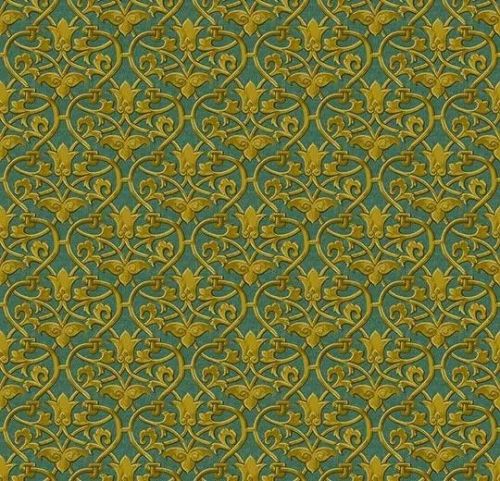 Forbo  Flotex Hospitality & Leisure - Floral 256003 - Versailles Jade