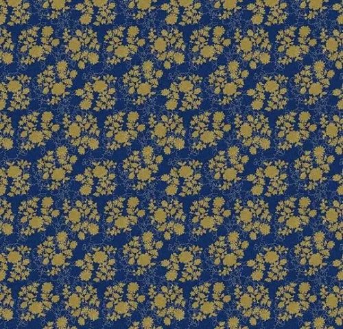 Forbo  Flotex Hospitality & Leisure - Floral 650015 - Silhouette Midnight